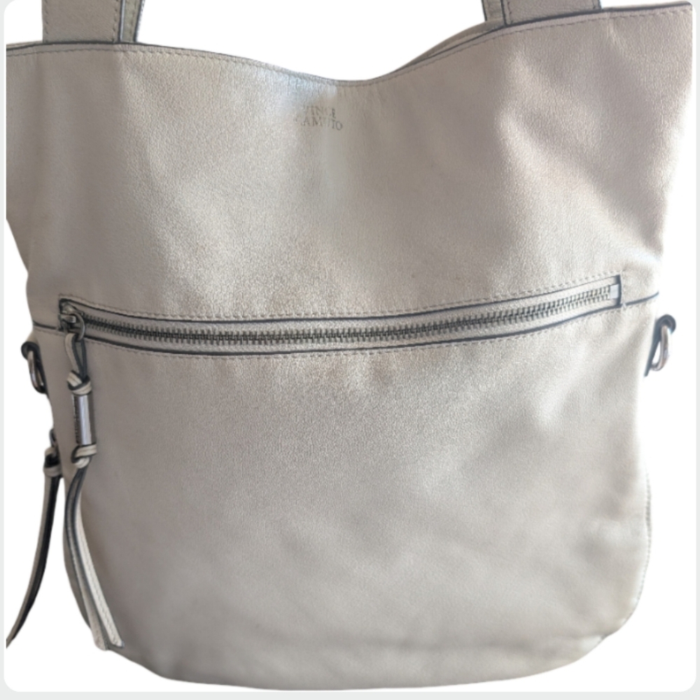 Vince Camuto Corla Buttery Soft Leather Tote Shoulder Bag - Picture 3 of 11
